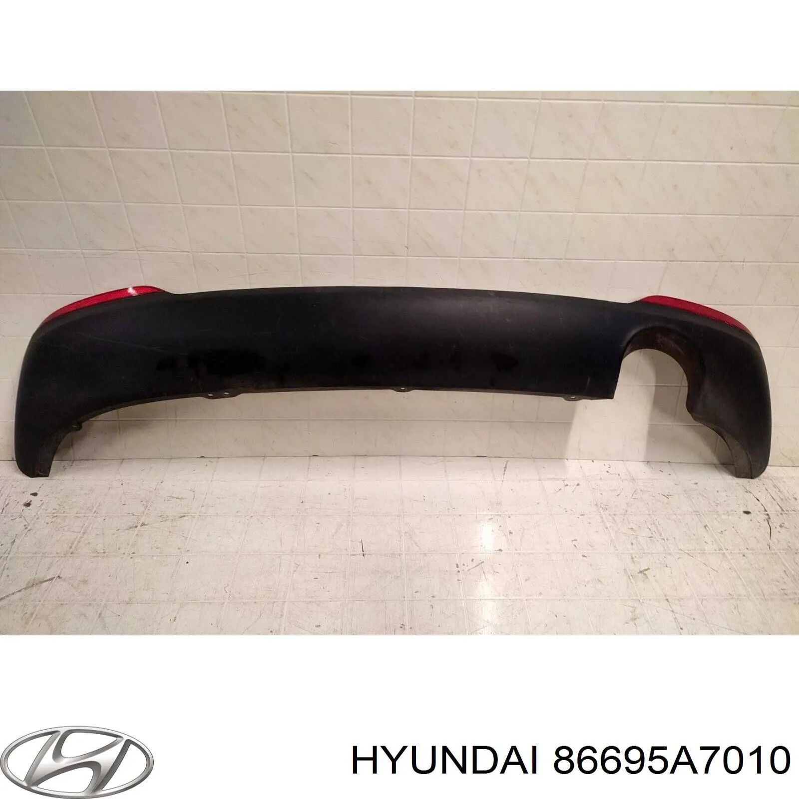 Накладка бампера заднего Hyundai/Kia 86695A7010 цена, от 57.08 USD