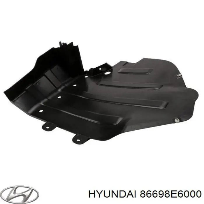 86698E6000 Hyundai/Kia Защита заднего бампера