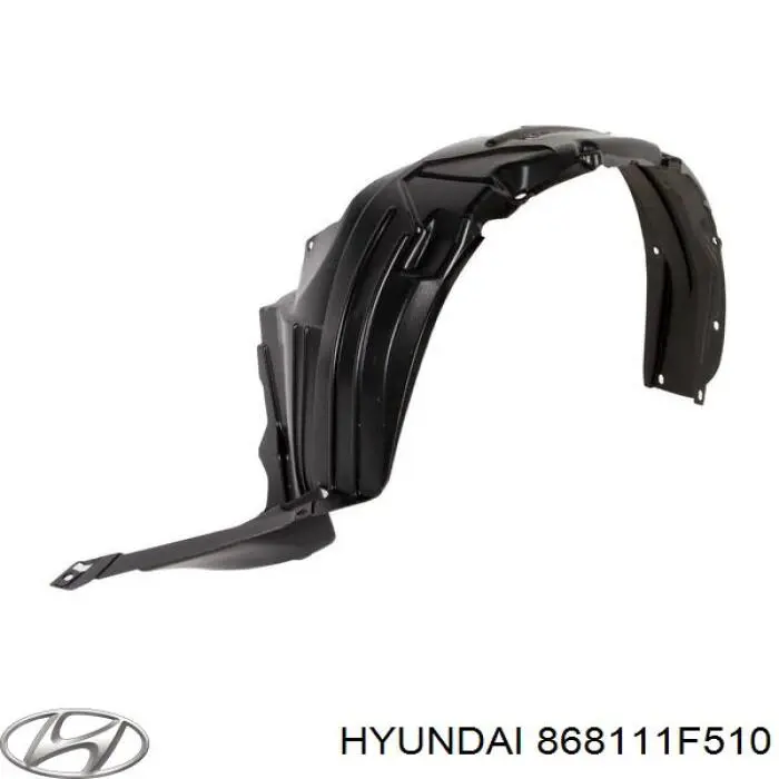 Подкрылок крыла переднего левый Hyundai/Kia 868111F510 цена, от 18.16 USD
