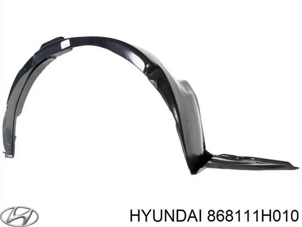 Підкрилок переднього крила, лівий 868111H010 Hyundai/Kia
