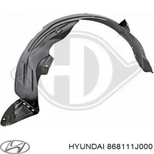 868111J000 Hyundai/Kia подкрылок крыла переднего левый