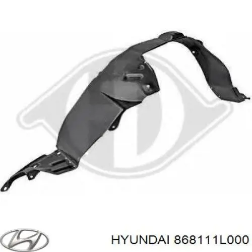 868111L000 Hyundai/Kia подкрылок крыла переднего левый