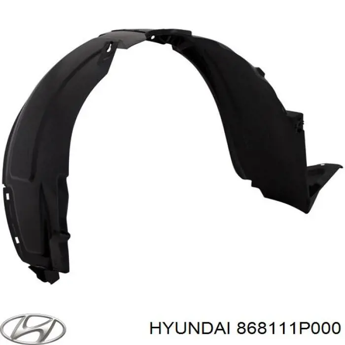 868111P000 Hyundai/Kia подкрылок крыла переднего левый