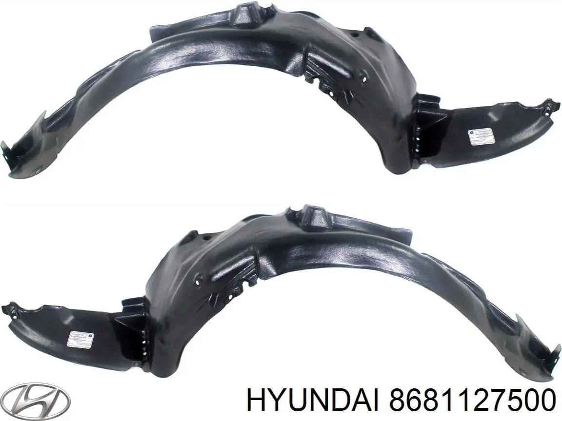 Подкрылок крыла переднего левый Hyundai Coupe I купе (RD) (1996 - 2002) цена, от 11.44 USD