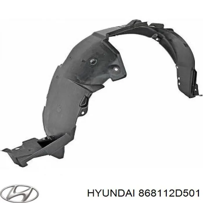Подкрылок передний левый 868112D501 Hyundai/Kia