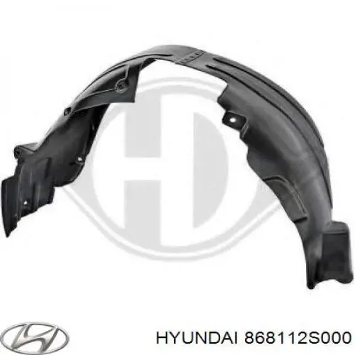 868112S000 Hyundai/Kia подкрылок крыла переднего левый
