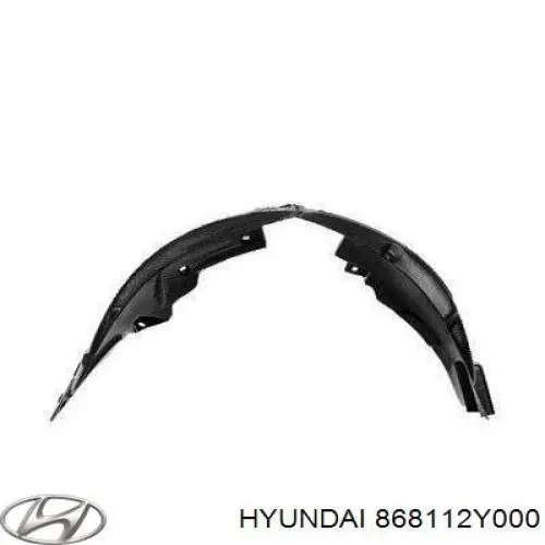 Купить 868112Y000 Hyundai/Kia Подкрылок передний левый