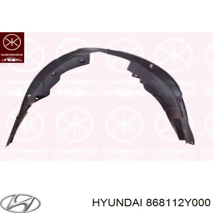 868112Y000 Hyundai/Kia подкрылок крыла переднего левый
