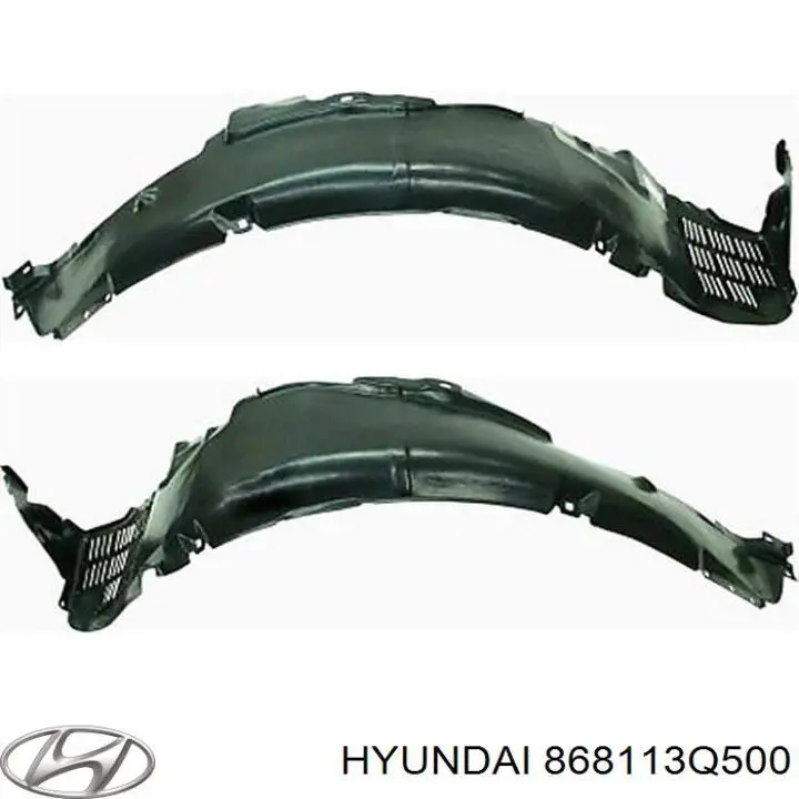 Подкрылок передний левый 868113Q500 Hyundai/Kia
