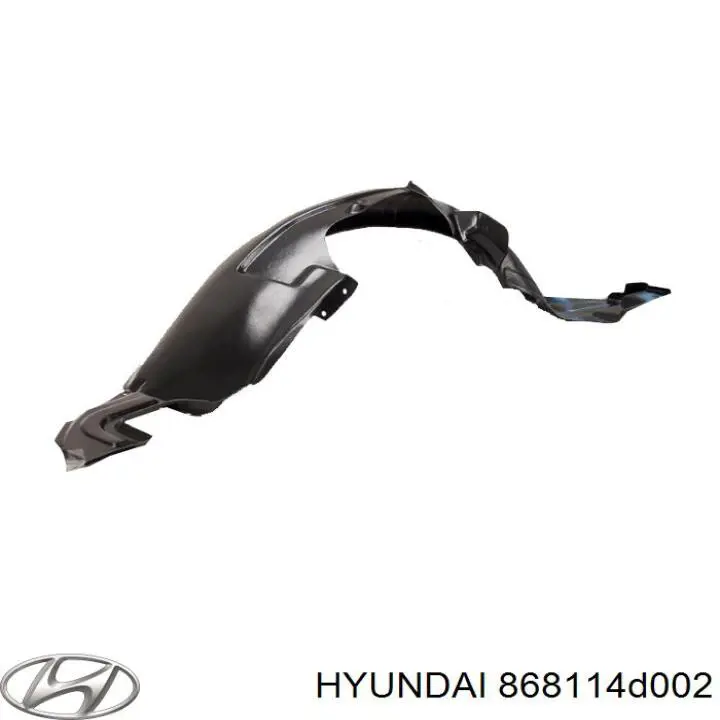 Подкрылок крыла переднего левый Hyundai/Kia 868114D002