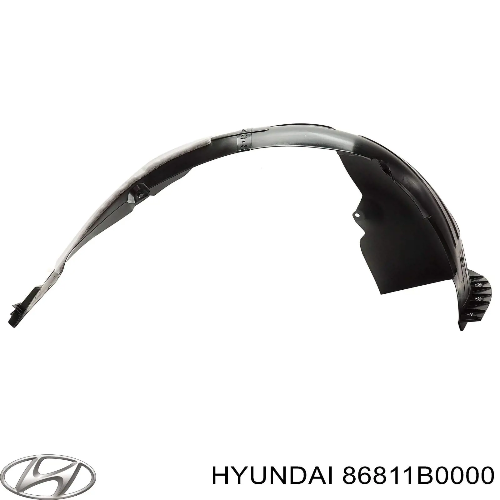 86811B0000 Hyundai/Kia Подкрылок крыла переднего левый