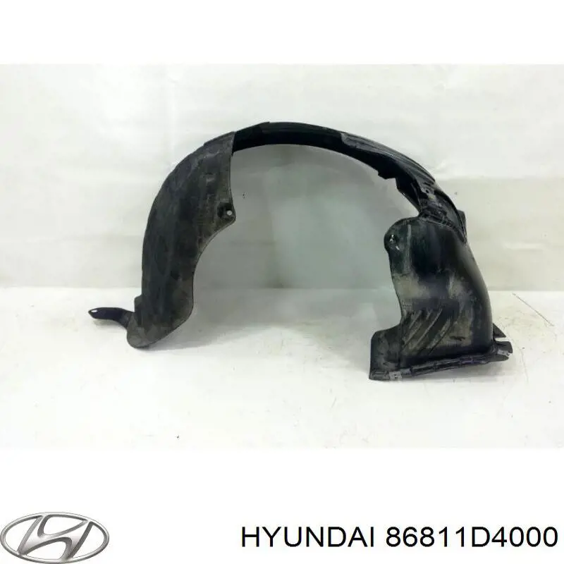 Подкрылок крыла переднего левый Hyundai/Kia 86811D4000