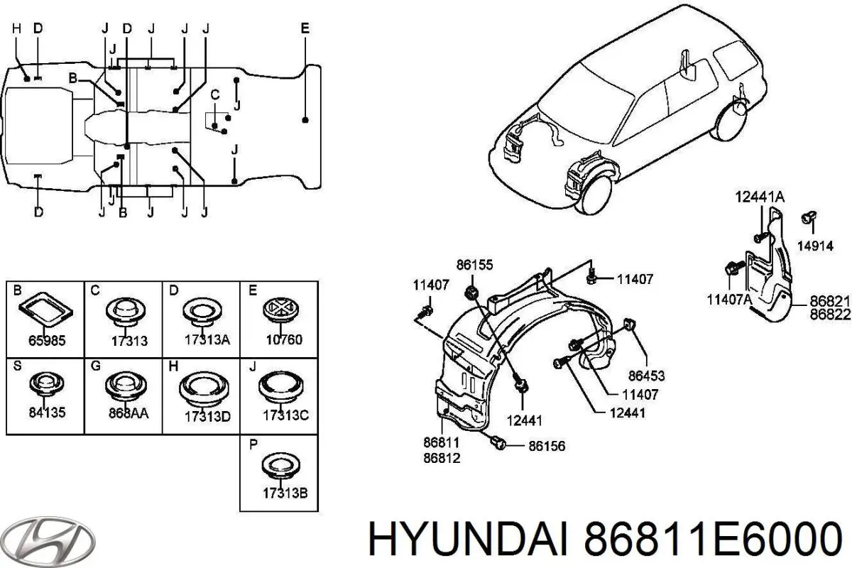 Купить 86811E6000 Hyundai/Kia 