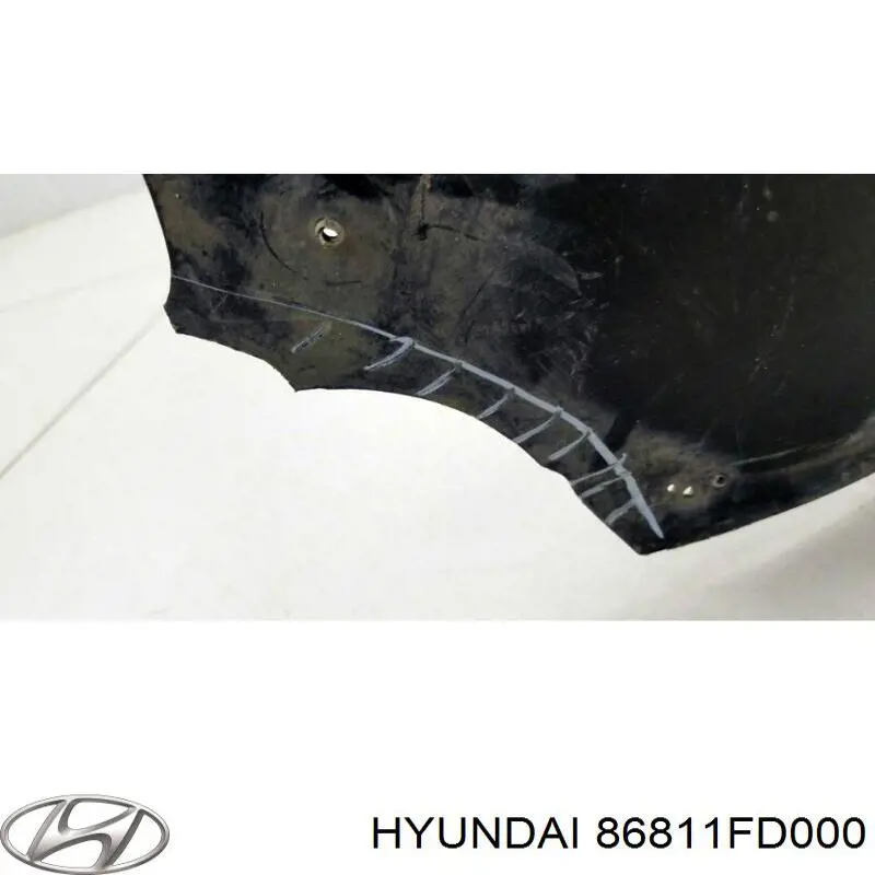 Подкрылок крыла переднего левый KIA Rio I хэтчбек (DC) (2000 - 2006) цена, от 9.27 USD