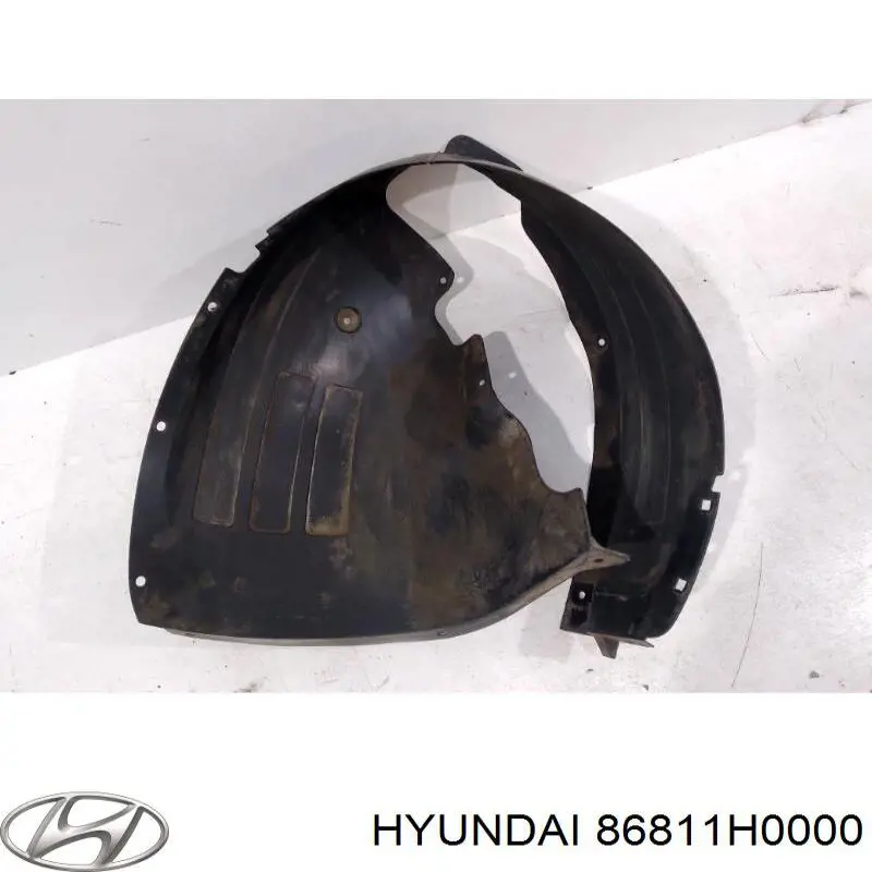 Подкрылок крыла переднего левый Hyundai/Kia 86811H8000 цена, от 55.26 USD
