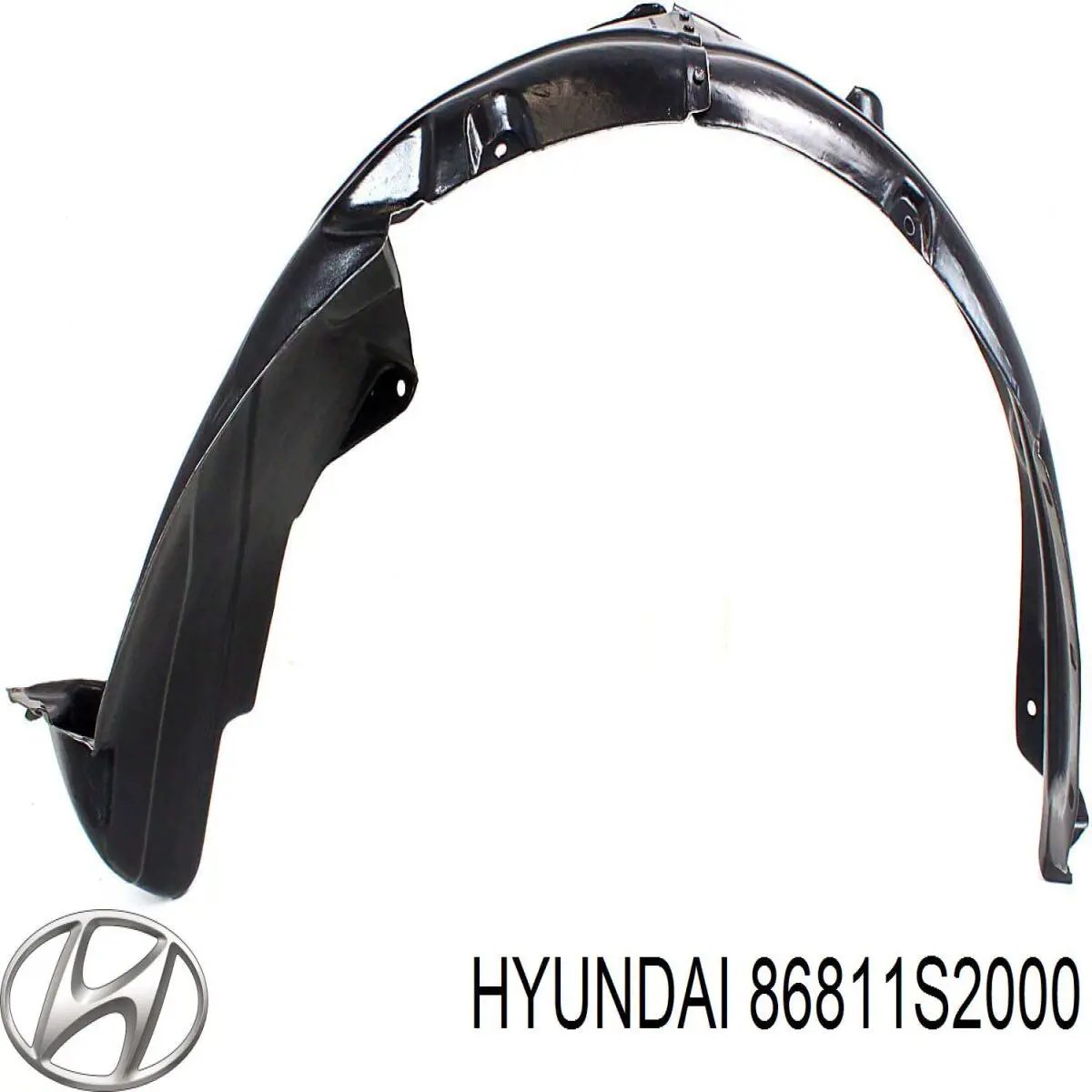 Подкрылок крыла переднего левый Hyundai/Kia 86811S2000 цена, от 69.13 USD