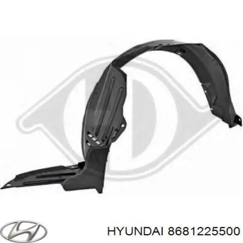 8681225500 Hyundai/Kia подкрылок крыла переднего правый