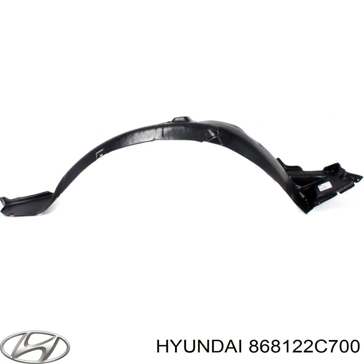 Правый подкрылок переднего крыла Hyundai/Kia 868122C700 цена, от 79.37 USD