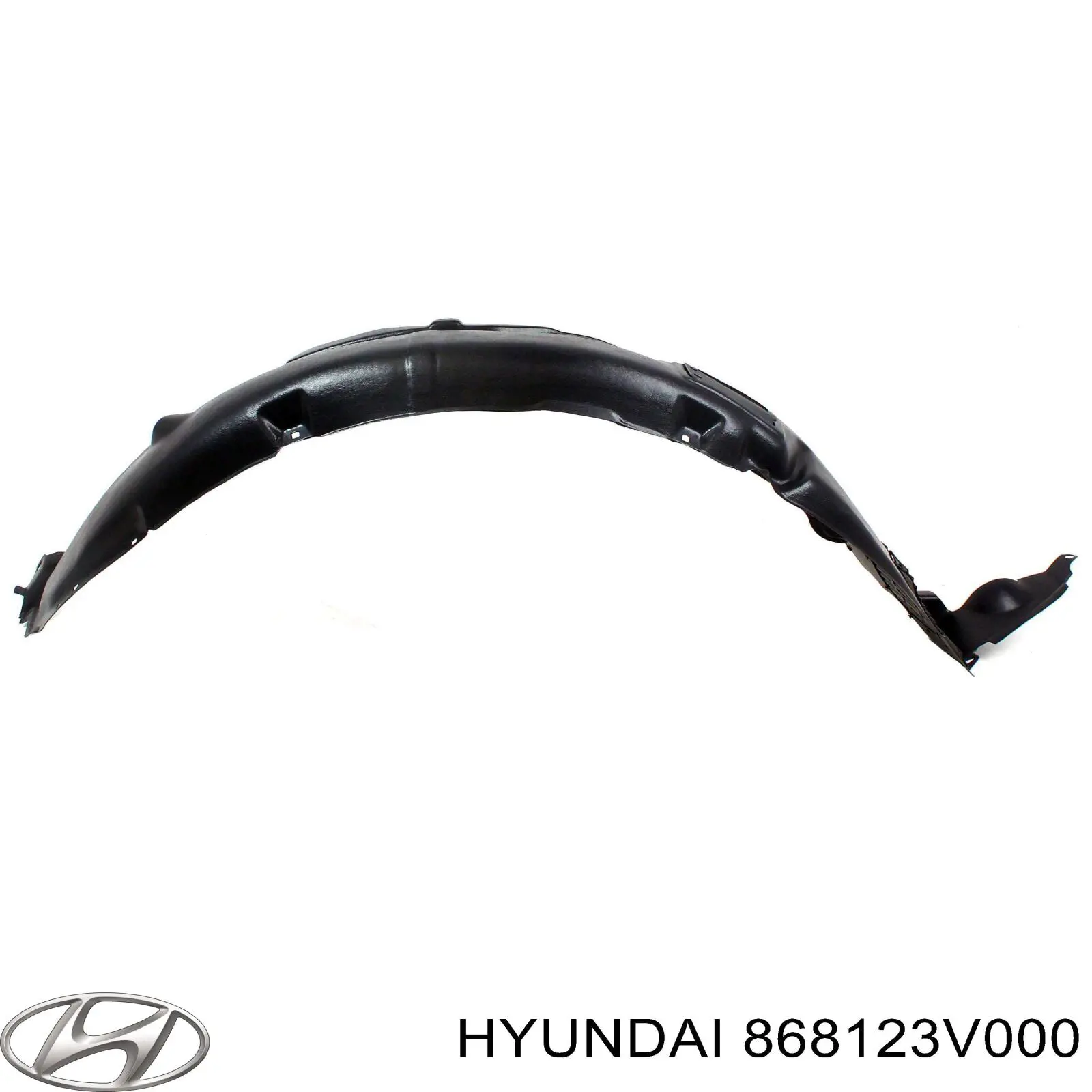 Подкрылок передний правый Хундай Азера 11 (Hyundai Azera)