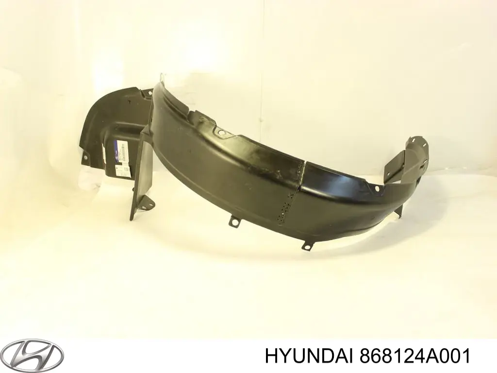 Guardabarros interior, aleta delantera, derecho 868124A001 Hyundai/Kia