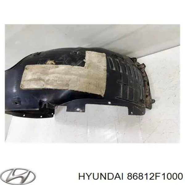 Подкрылок крыла переднего правый Hyundai/Kia 86812F1000