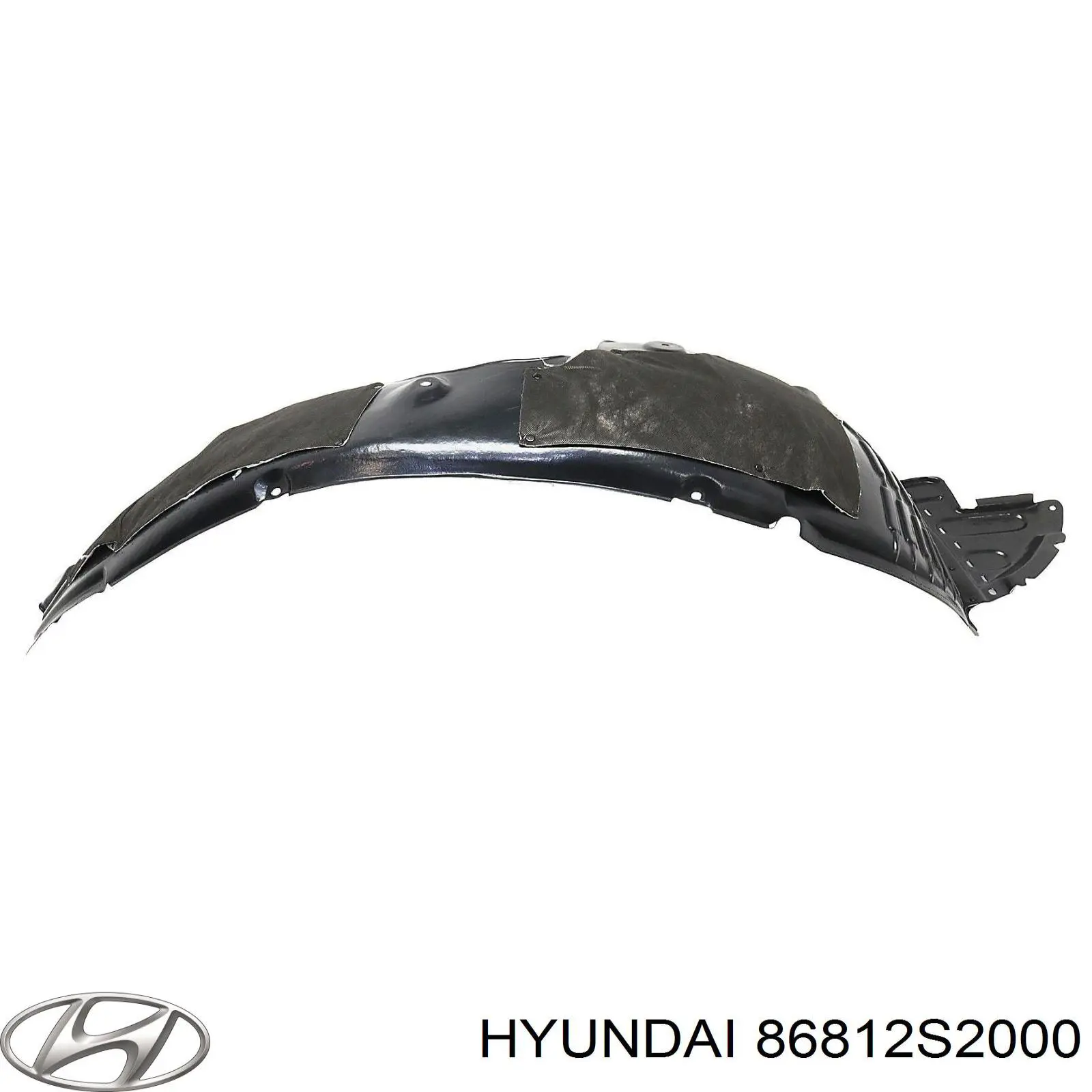 Подкрылок передний правый Хундай Санта-Фе 4 (Hyundai Santa Fe)