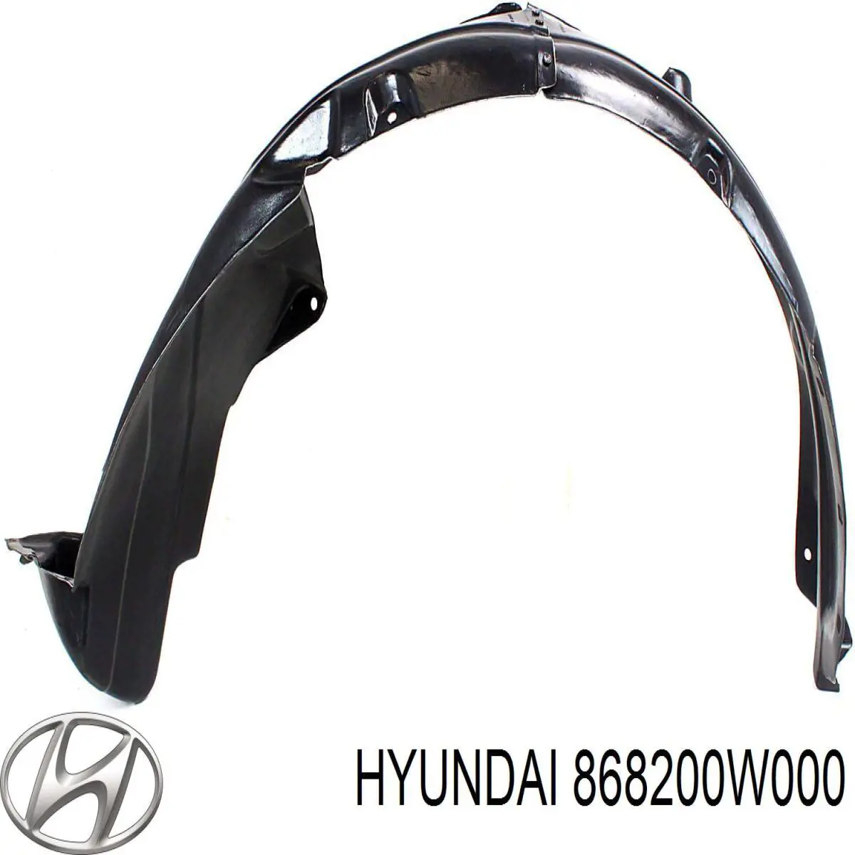 Подкрылок передний правый 868200W000 Hyundai/Kia