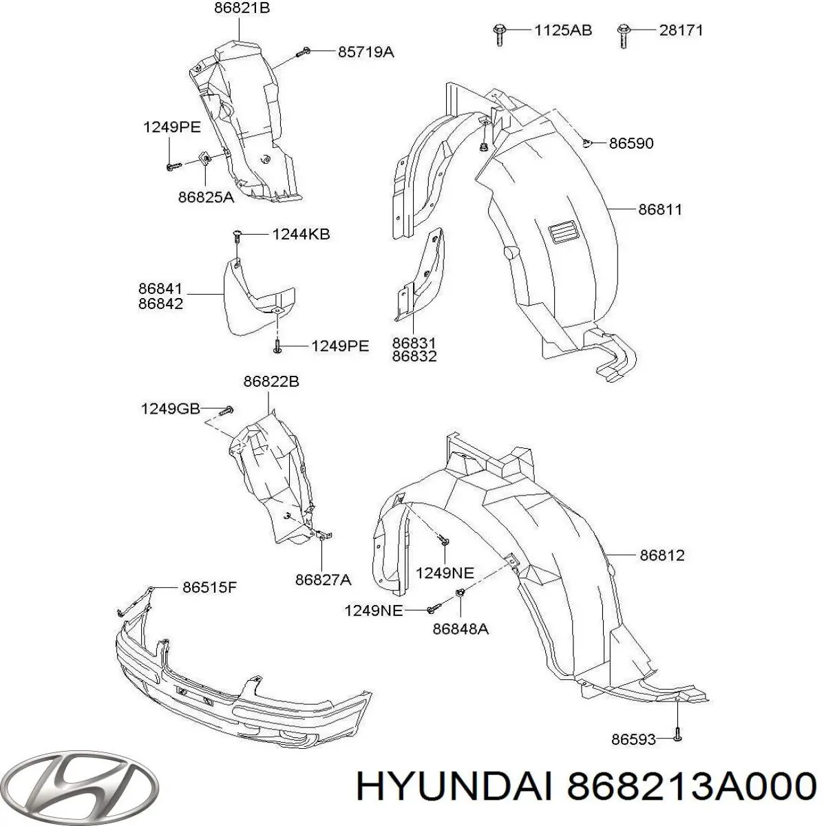 868213A000 Hyundai/Kia 