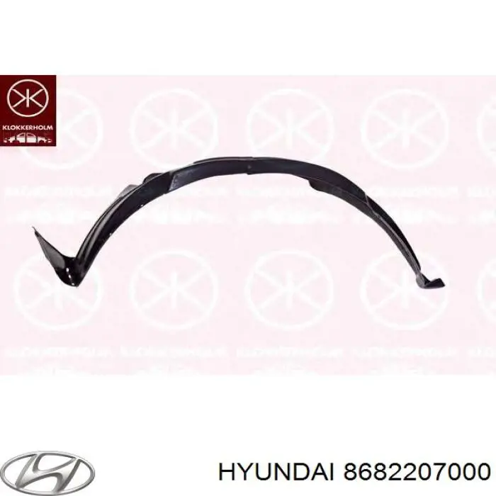 Купить 8682207000 Hyundai/Kia Подкрылок задний правый