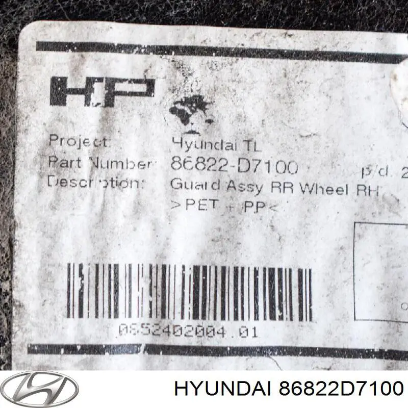  86822D7100 Hyundai/Kia