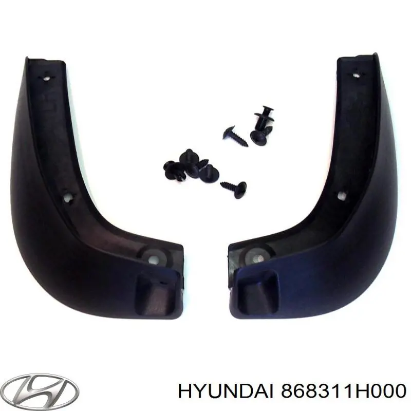 868311H000 Hyundai/Kia protetor de lama dianteiro esquerdo