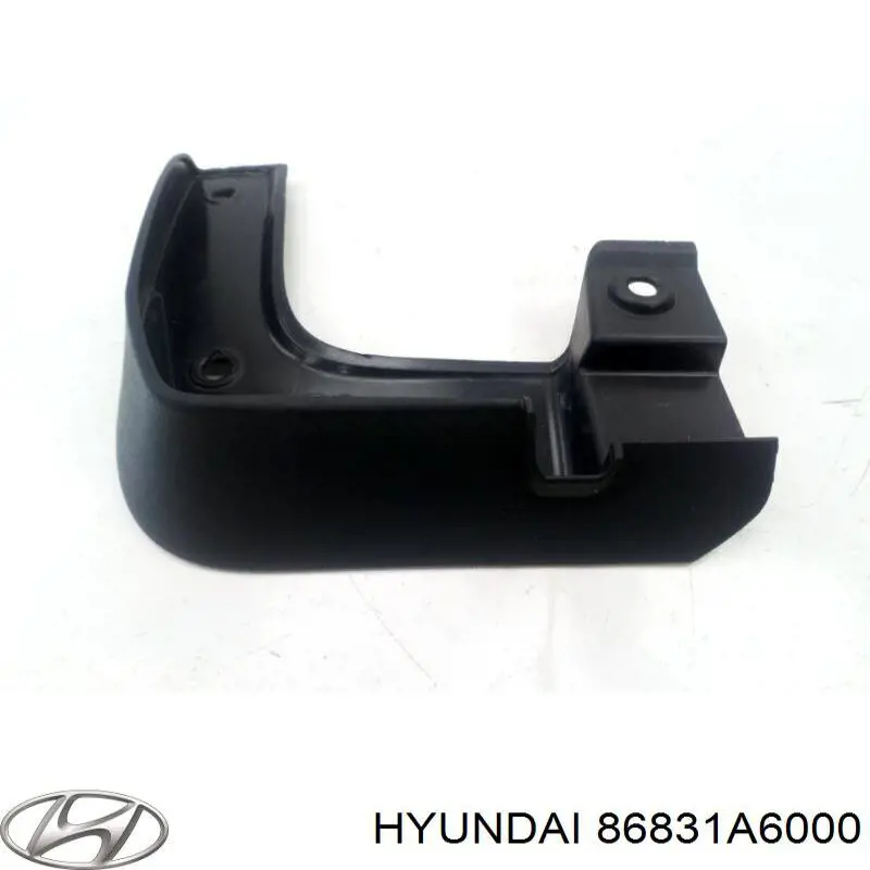 86831A6000 Hyundai/Kia protetor de lama dianteiro esquerdo