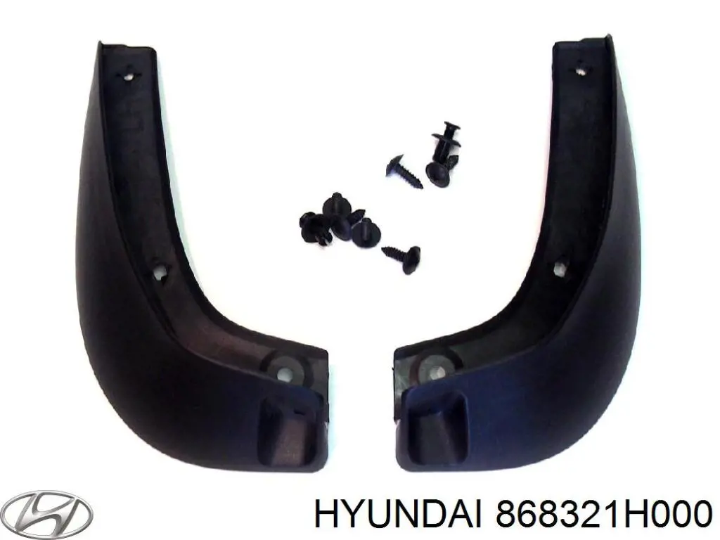 Брызговик передний правый Hyundai/Kia 868321H000