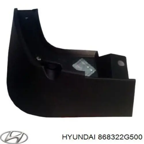 Брызговик передний правый Hyundai/Kia 868322G500 цена, от 15.41 USD