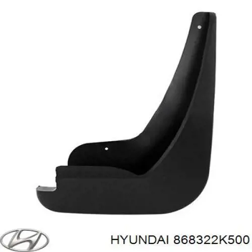 868322K500 Hyundai/Kia Брызговик передний правый