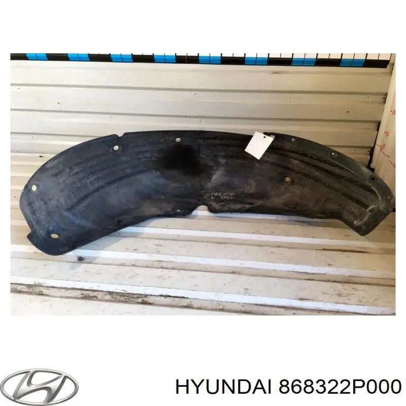 Купить 868322P000 Hyundai/Kia Брызговик передний правый