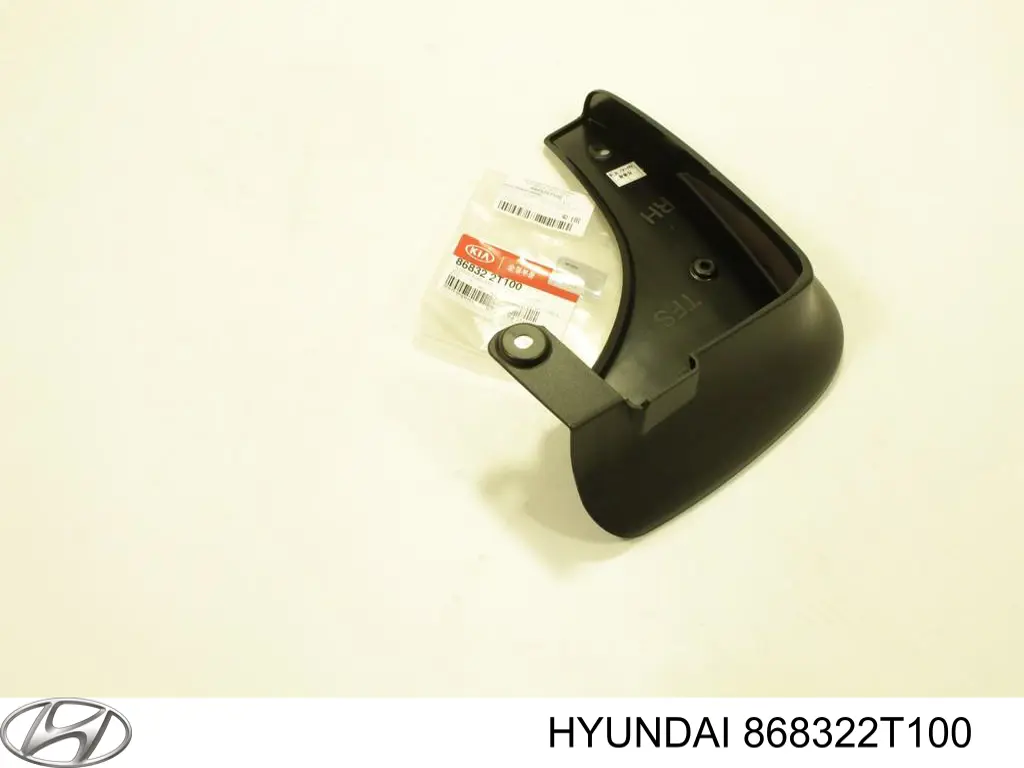 868322T100 Hyundai/Kia protetor de lama dianteiro direito