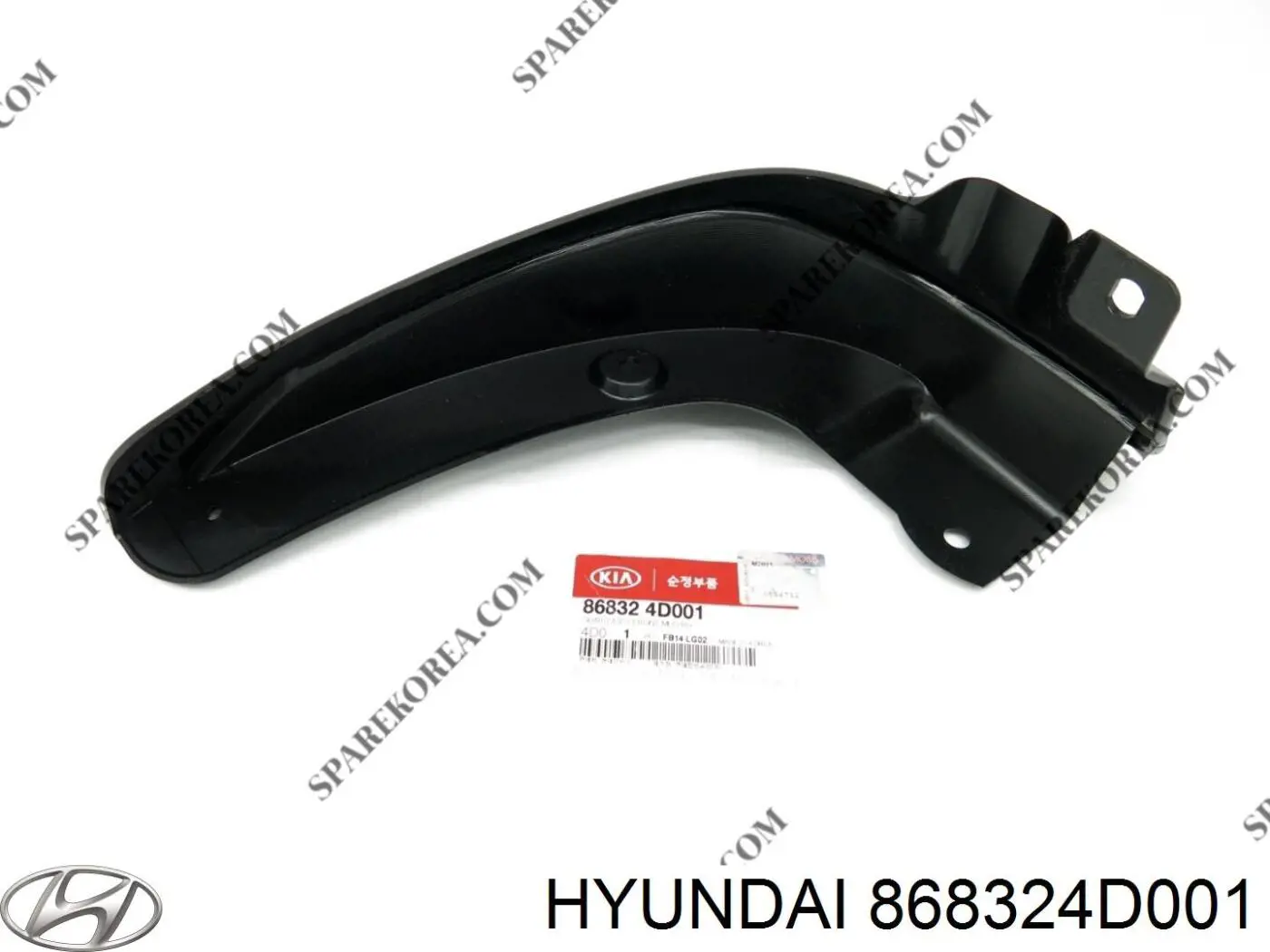 868324d001 Hyundai/Kia брызговик передний правый