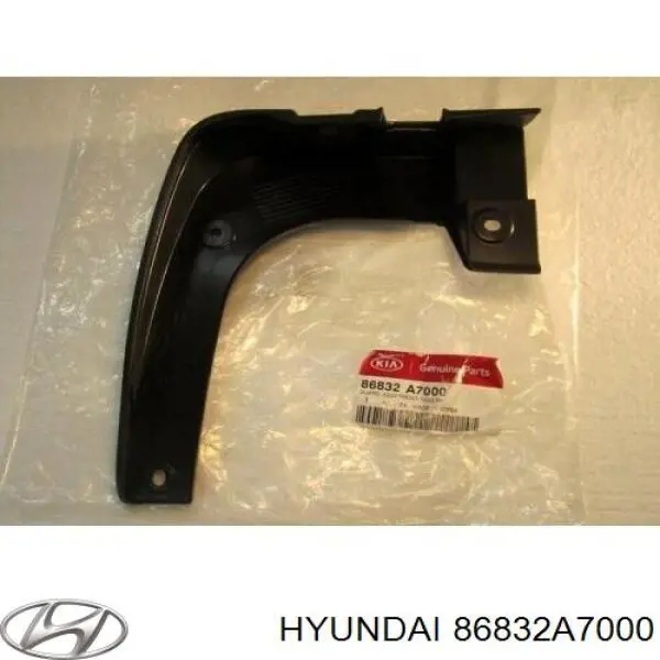 Брызговик передний правый Hyundai/Kia 86832A7000 цена, от 12.67 USD