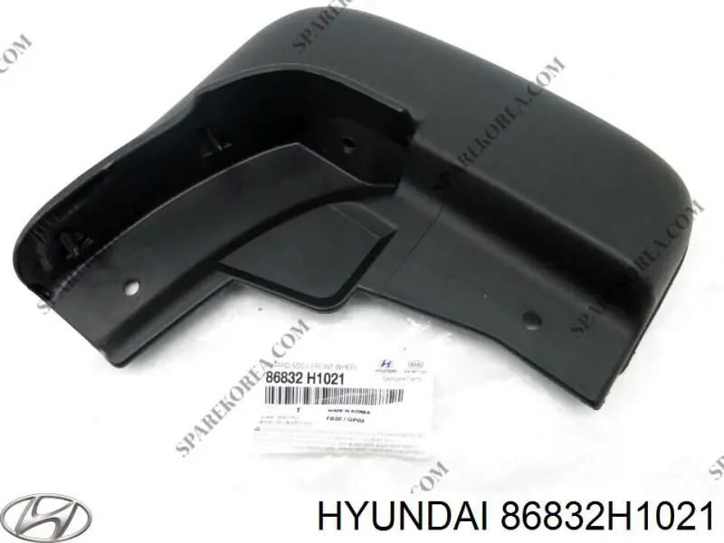 Купить 86832H1021 Hyundai/Kia Брызговик передний правый