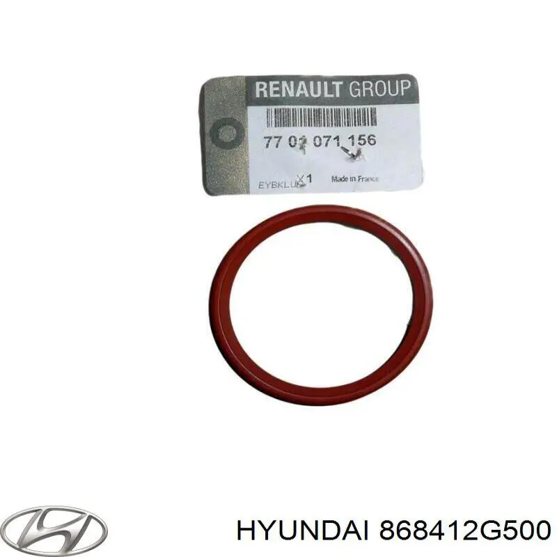 868412G500 Hyundai/Kia Брызговик задний левый