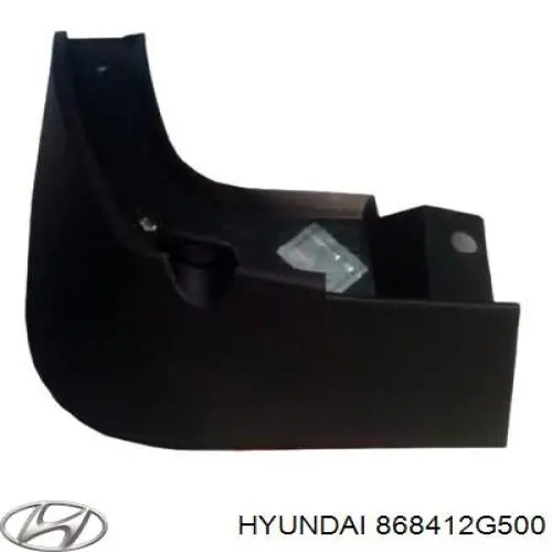 Брызговик задний левый Hyundai/Kia 868412G500