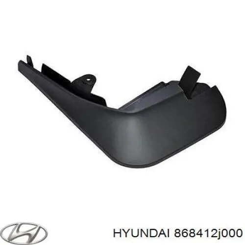 Брызговик задний левый 868412J000 Hyundai/Kia