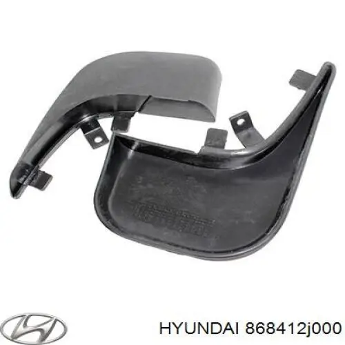 Купить 868412J000 Hyundai/Kia Брызговик задний левый