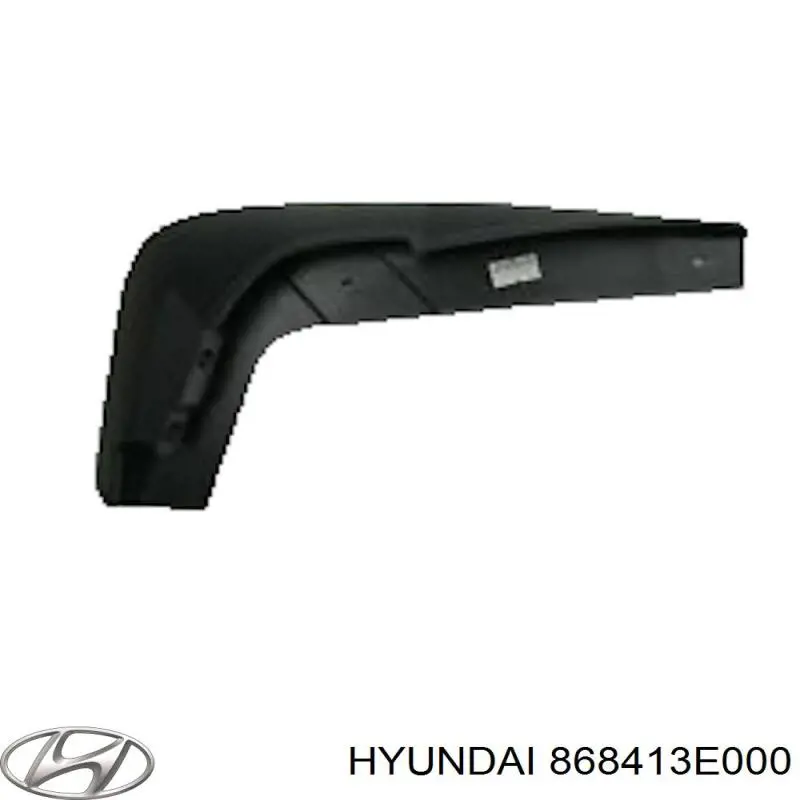 868413E000 Hyundai/Kia Брызговик задний левый