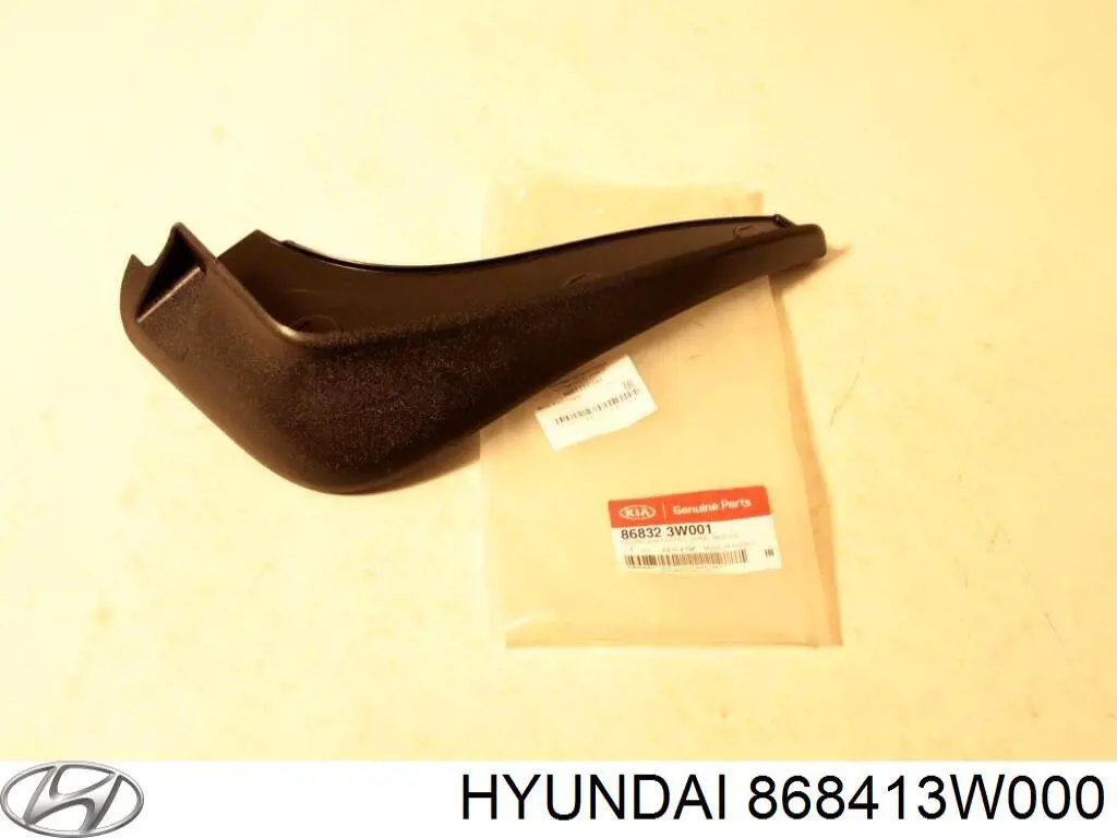 868413W000 Hyundai/Kia Брызговик задний левый