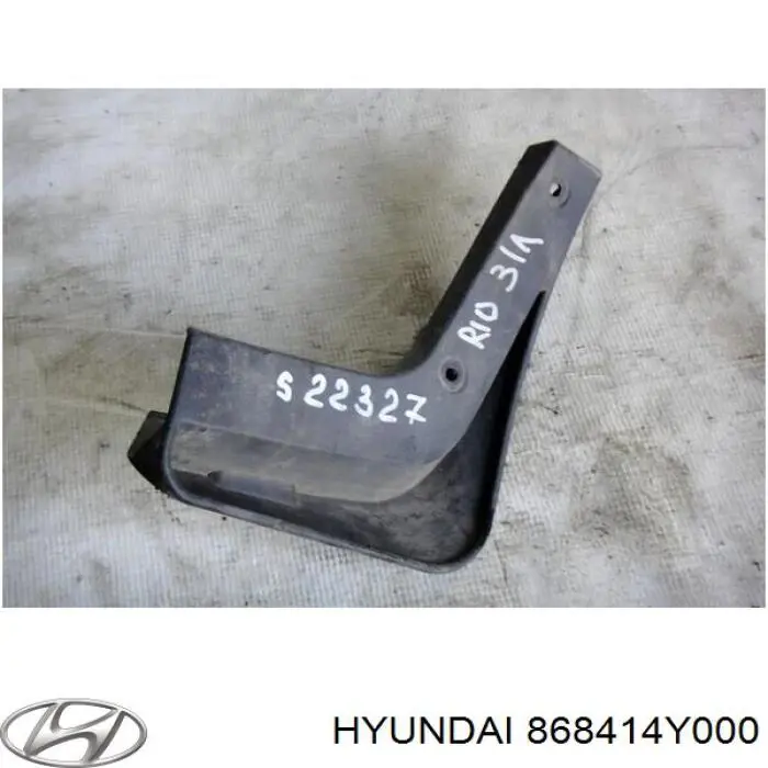 Купить 868414Y000 Hyundai/Kia Брызговик задний левый