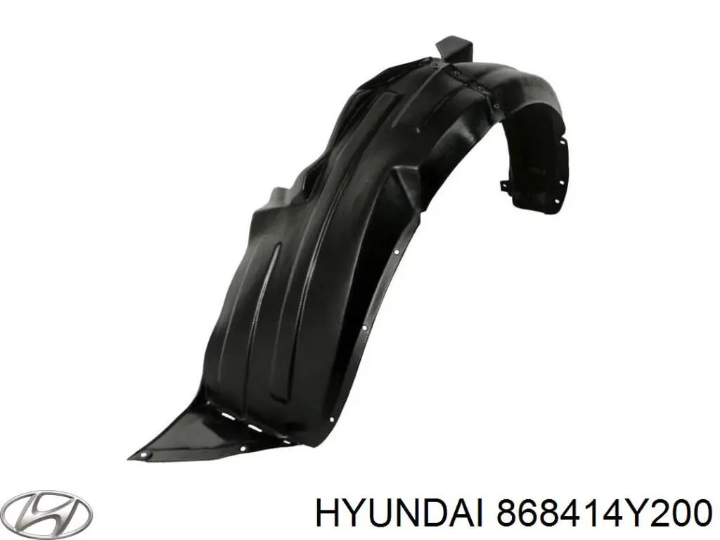 868414Y200 Hyundai/Kia Брызговик задний левый