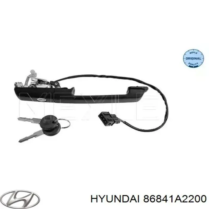 Купить 86841A2200 Hyundai/Kia Брызговик задний левый