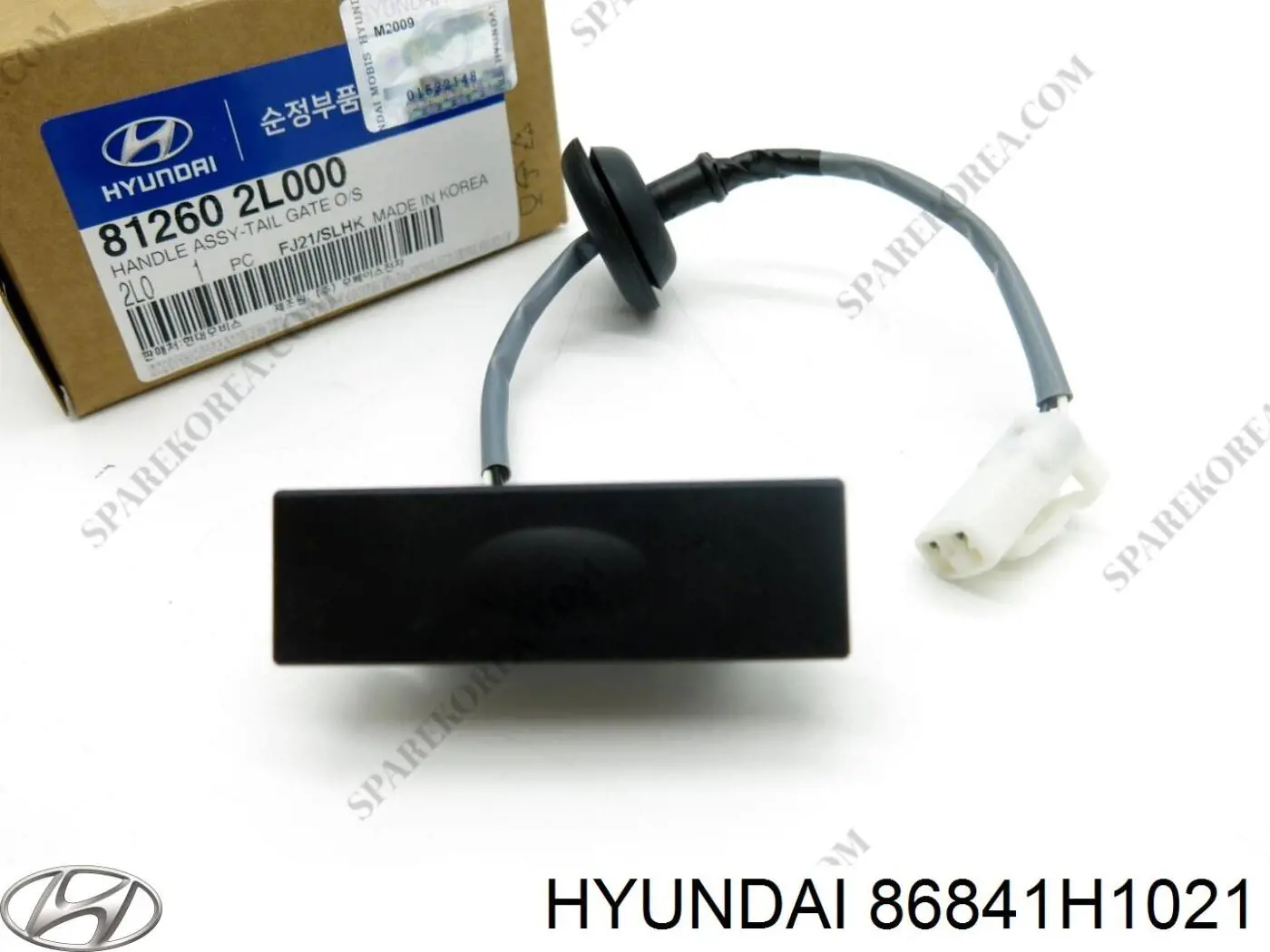 Купить 86841H1021 Hyundai/Kia Брызговик задний левый